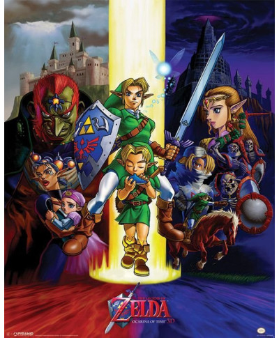 Plakat na ścianę - The Legend Of Zelda