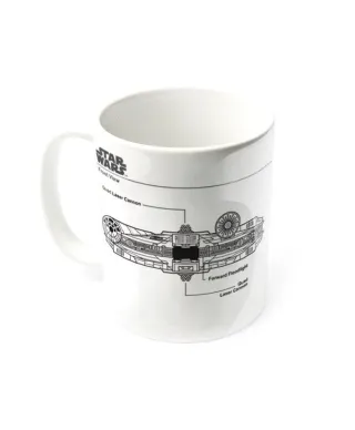 Star Wars - Sokół Millennium Szkic - kubek