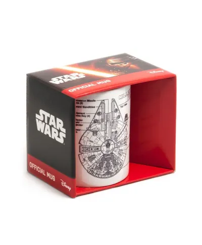 Star Wars - Sokół Millennium Szkic - kubek