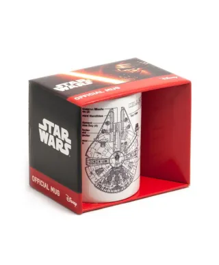 Star Wars - Sokół Millennium Szkic - kubek