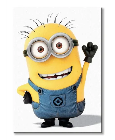 Despicable Me (Minion Wave) - Obraz na płótnie