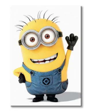 Despicable Me (Minion Wave) - Obraz na płótnie