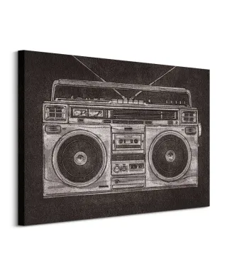 Ghetto Blaster - Obraz na płótnie