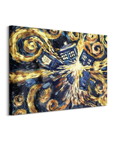 Doctor Who (Exploding TARDIS) - Obraz na płótnie