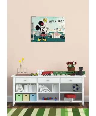 Mickey Shorts (Cafe Au Lait) - Obraz na płótnie