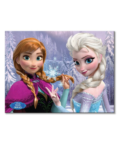 Obraz dla dzieci - Frozen (Anna & Elsa Woods) FRENCH