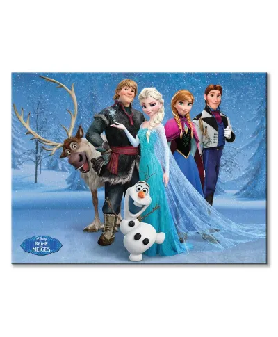 Obraz dla dzieci - Frozen (Group FRENCH) - 80x60 cm