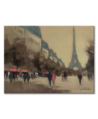 Time Out in Paris - Obraz na płótnie