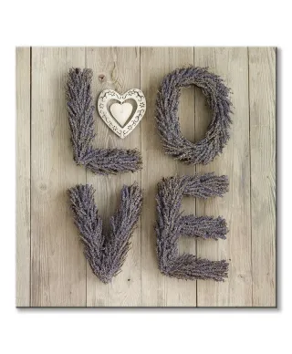 Obraz - Lavenda Love - 85x85 cm