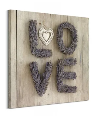 Obraz - Lavenda Love - 85x85 cm