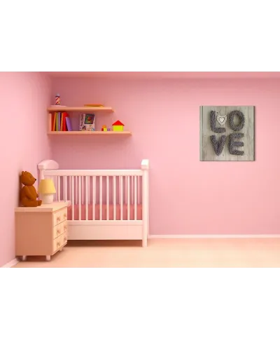 Obraz - Lavenda Love - 85x85 cm