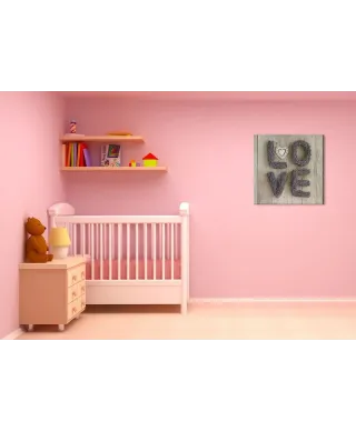 Obraz - Lavenda Love - 85x85 cm