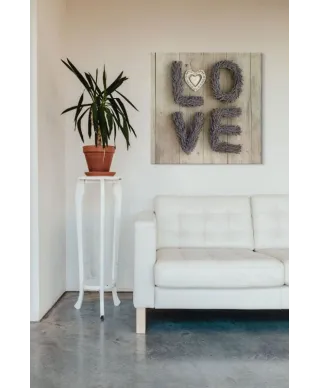 Obraz - Lavenda Love - 85x85 cm