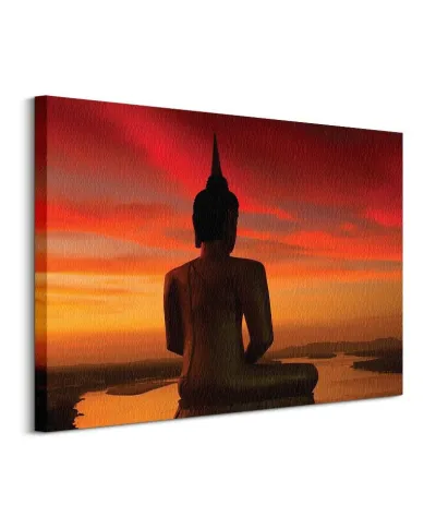 Stuart Miekle (Sun Setting over the Mekong) - Obraz na płótnie