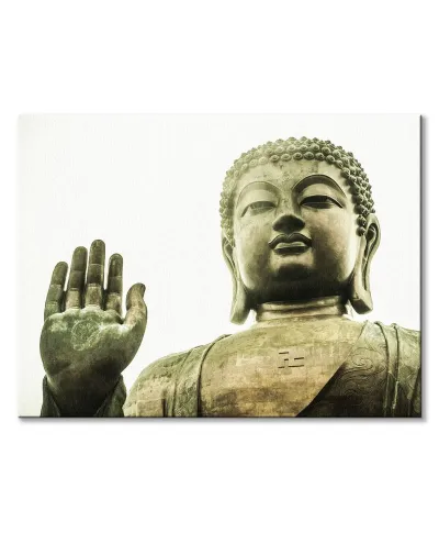 Tian Tan Buddha, Hong Kong - Obraz na płótnie