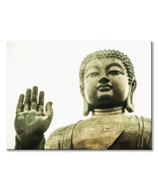 Tian Tan Buddha, Hong Kong - Obraz na płótnie