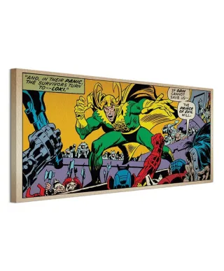 Marvel Comics (Loki Prince Of Evil) - Obraz na płótnie
