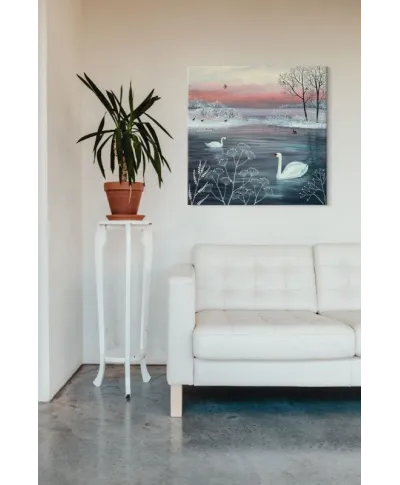 Winter Serenity - Obraz na płótnie