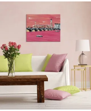 Big Ben & Westminster - Obraz na płótnie