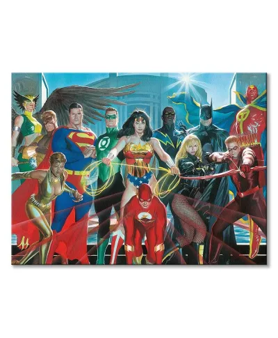 Justice League (Characters) - Obraz na płótnie