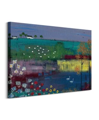 Swan Lake - Obraz na płótnie