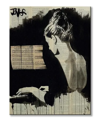 Her Sonata - Obraz na płótnie