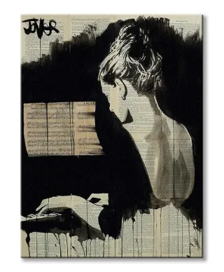 Her Sonata - Obraz na płótnie