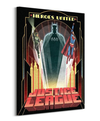 DC Comics (Heroes United) - Obraz na płótnie