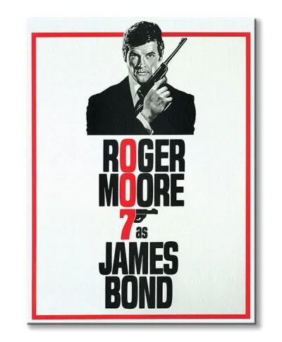 Obraz - James Bond (Roger Moore)