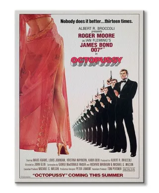 Obraz do sypialni - James Bond (Octopussy 13 times)