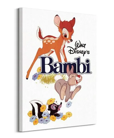 Obraz dla dzieci - Bambi (White) - 60x80 cm