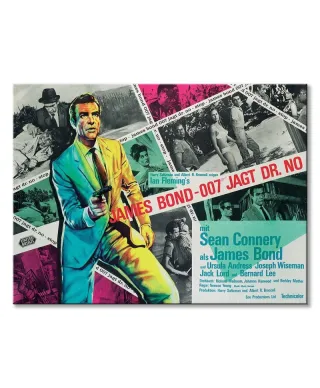 Obraz na płótnie - James Bond (Dr No Montage)