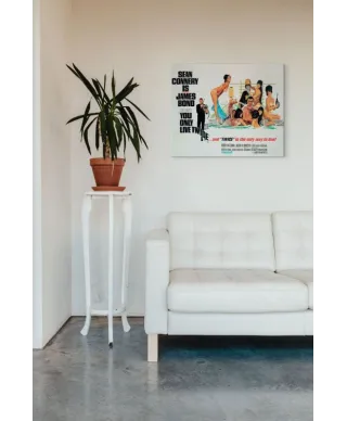 Obraz na płótnie - James Bond (You only live twice only way to live) - 80x60cm