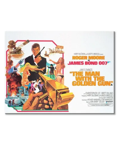 Obraz na ścianę - James Bond (The Man with the Golden Gun Landscape) - 80x60cm