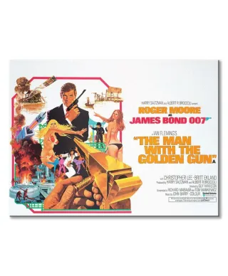Obraz na ścianę - James Bond (The Man with the Golden Gun Landscape) - 80x60cm