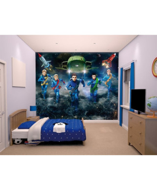 Fototapeta dla dzieci 3D - Thunderbirds Are Go! - Walltastic