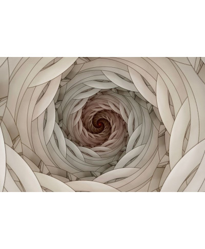 Fototapeta 3d - Spiralny fractal III - 175x115cm