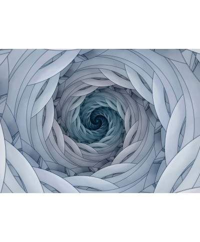 Fototapeta 3d - Spiralny fractal II - 254x183 cm