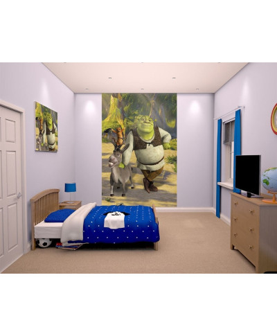 Fototapeta dla dzieci - Shrek - 3D - 244x152cm