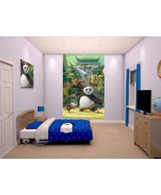Fototapeta dla dzieci - Kung Fu Panda - 3D - 244x152cm