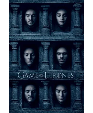 Gra o Tron (Hall of Faces) - plakat
