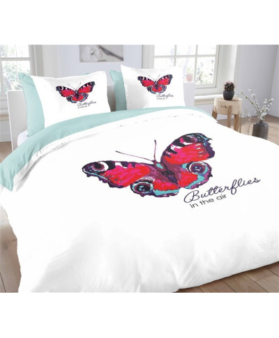 Pościel bawełniana -  Essara Butterfly - 200x220 cm