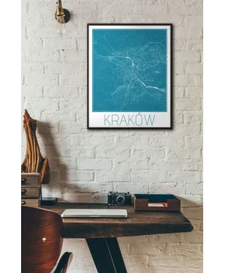 Paryż - Niebieska mapa