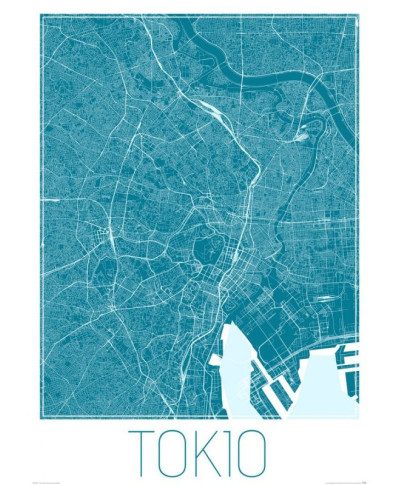 Tokio - Niebieska mapa