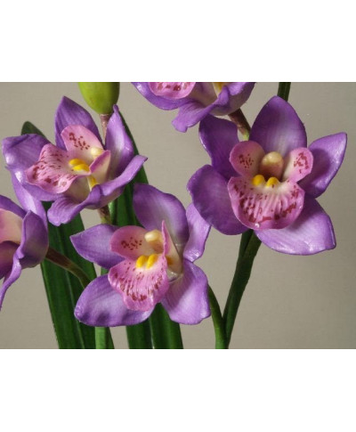 Sztuczny storczyk - Orchidea - W doniczce - 33x56cm