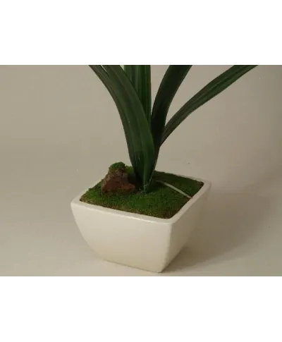 Sztuczny storczyk - Orchidea - W doniczce - 33x56cm