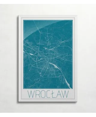 Wrocław - Niebieska mapa