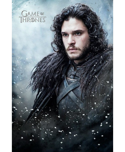Gra o tron Jon Snow - plakat