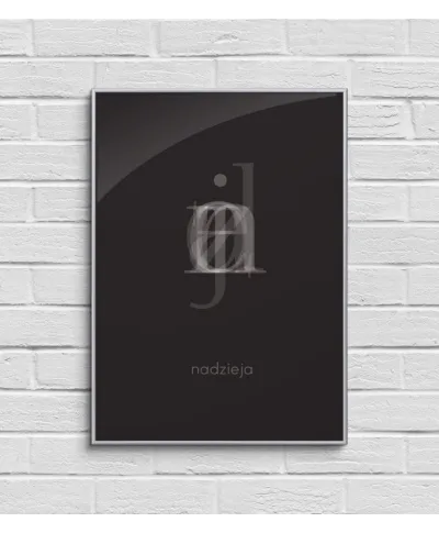 Plakat ścienny - Nadzieja - 50x70 cm