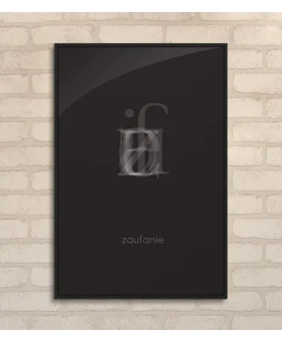 Plakat ścienny - Zaufanie - 61x91,5 cm